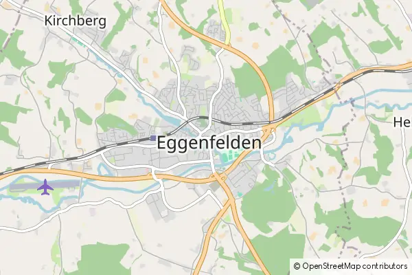 Mapa Eggenfelden