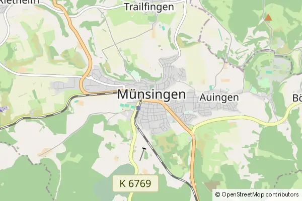 Mapa Muensingen