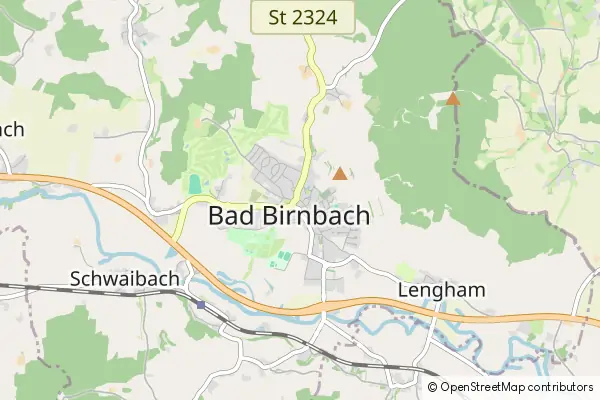 Mapa Bad Birnbach