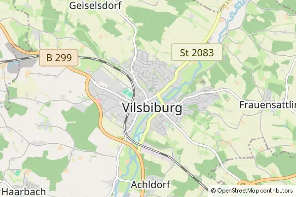 Mapa Vilsbiburg