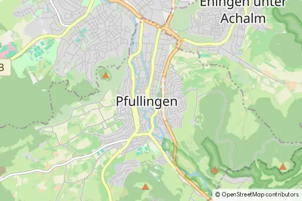 Mapa Pfullingen