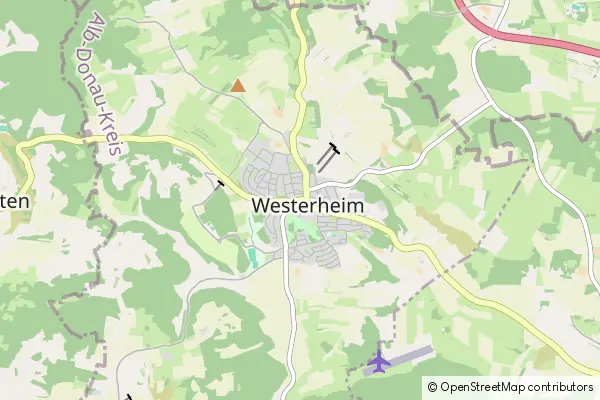 Mapa Westerheim