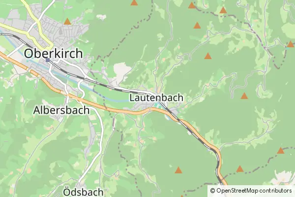 Mapa Lautenbach