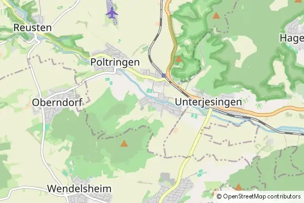 Mapa Pfäffingen