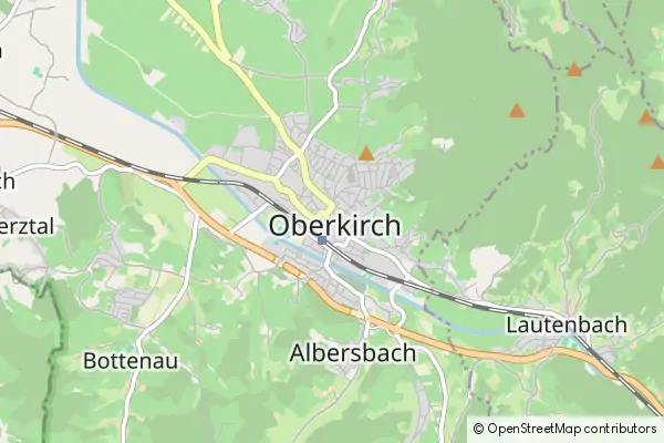 Mapa Oberkirch