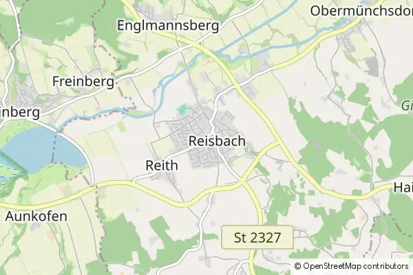 Mapa Reisbach