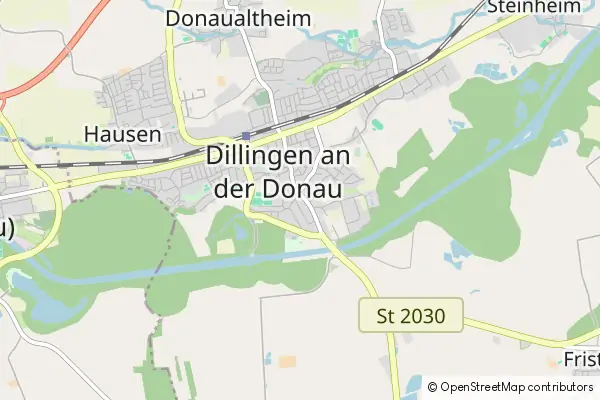 Mapa Dillingen