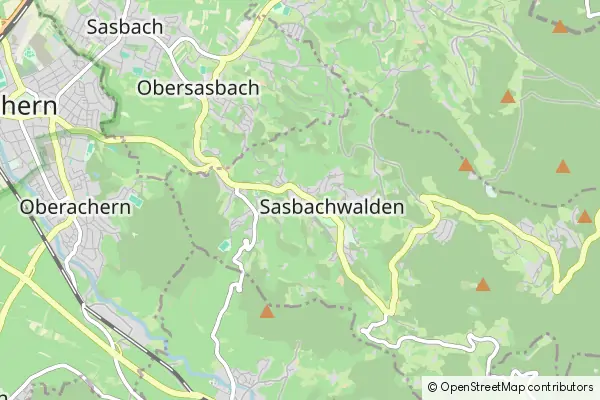 Mapa Sasbachwalden