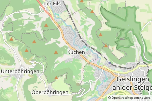 Mapa Kuchen