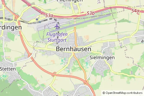 Mapa Filderstadt