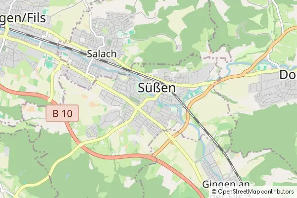 Mapa Suessen