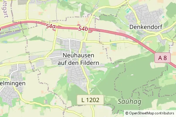 Mapa Neuhausen