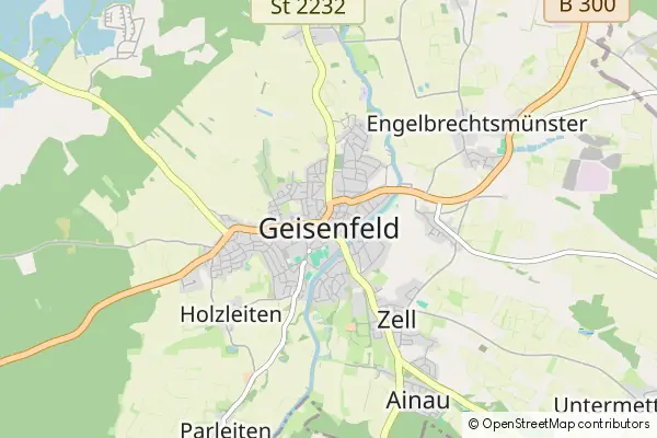 Mapa Geisenfeld