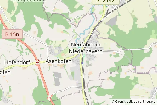 Mapa Neufahrn