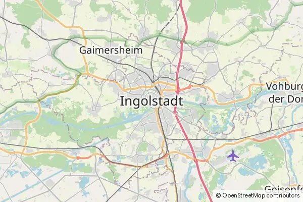 Mapa Ingolstadt