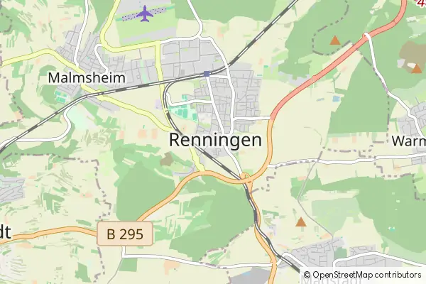 Mapa Renningen