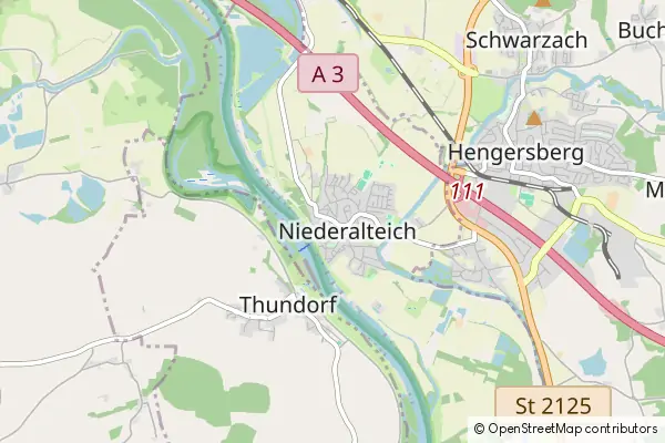 Mapa Niederalteich