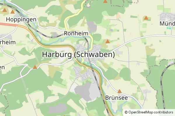 Mapa Harburg