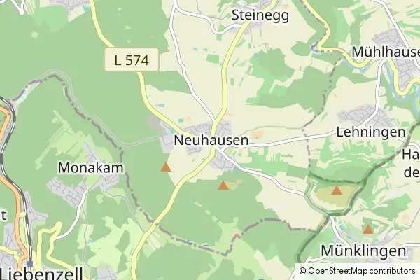 Mapa Neuhausen