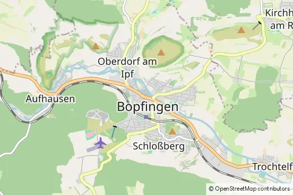 Mapa Bopfingen