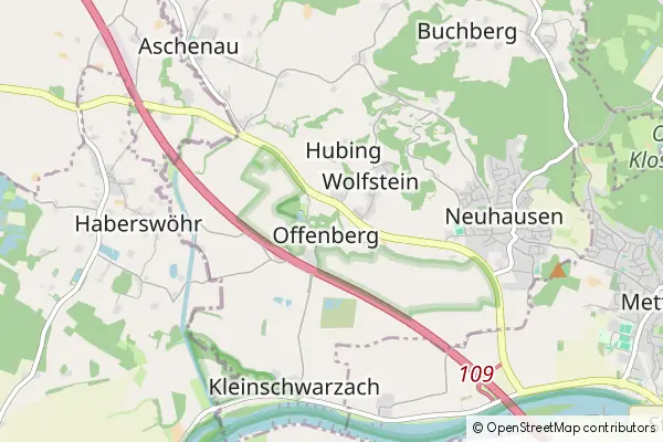 Mapa Offenberg