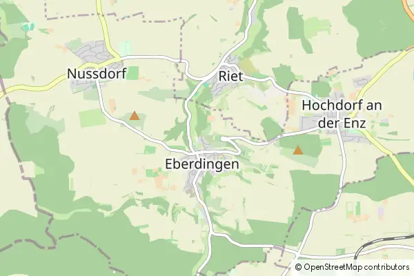 Mapa Eberdingen