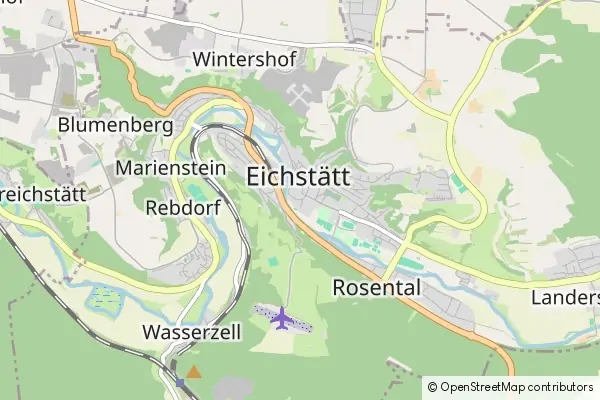 Mapa Eichstatt