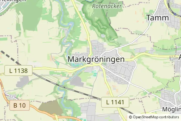 Mapa Markgroeningen