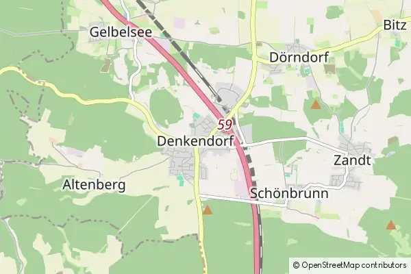 Mapa Denkendorf