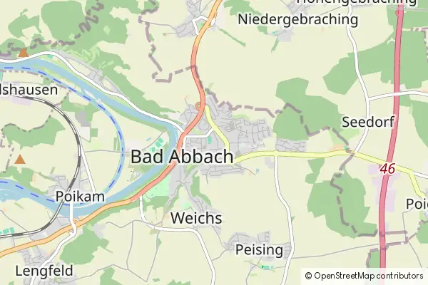 Mapa Abbach