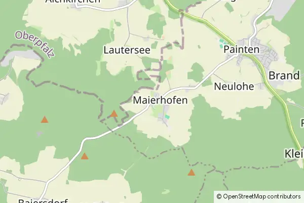 Mapa Maierhofen