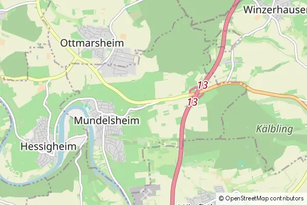 Mapa Mundelsheim