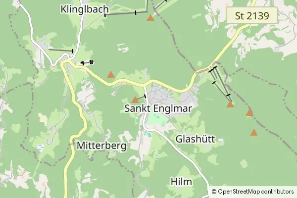 Mapa Sankt Englmar