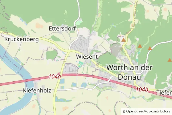 Mapa Wiesent