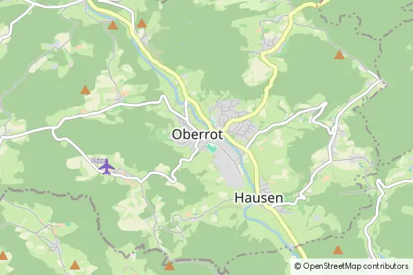 Mapa Oberrot