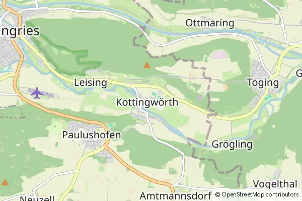 Mapa Kottingwörth