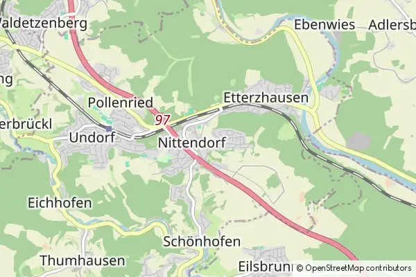 Mapa Nittendorf