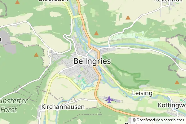 Mapa Beilngries