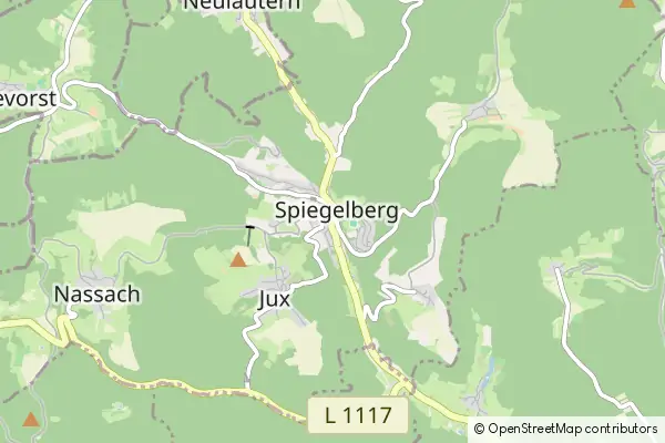 Mapa Spiegelberg