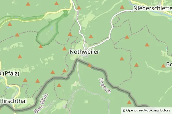 Mapa Nothweiler