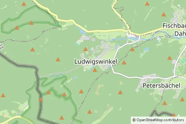 Mapa Ludwigswinkel