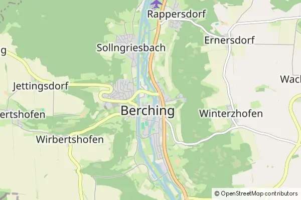 Mapa Berching