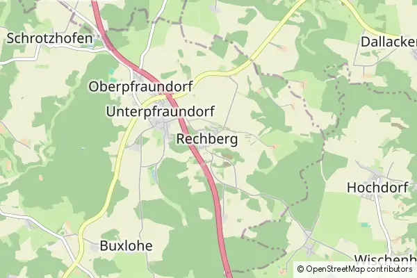 Mapa Rechberg