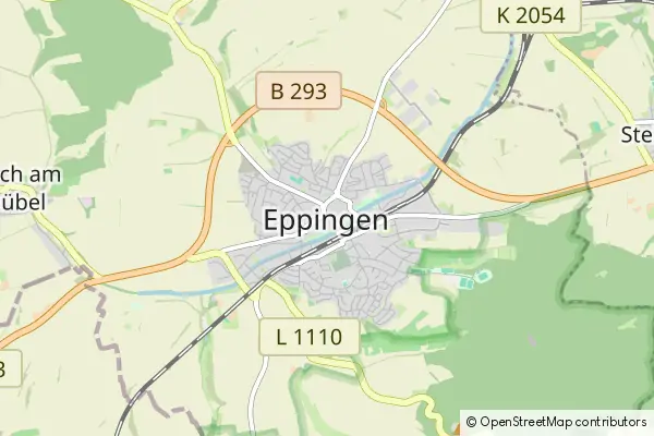 Mapa Eppingen