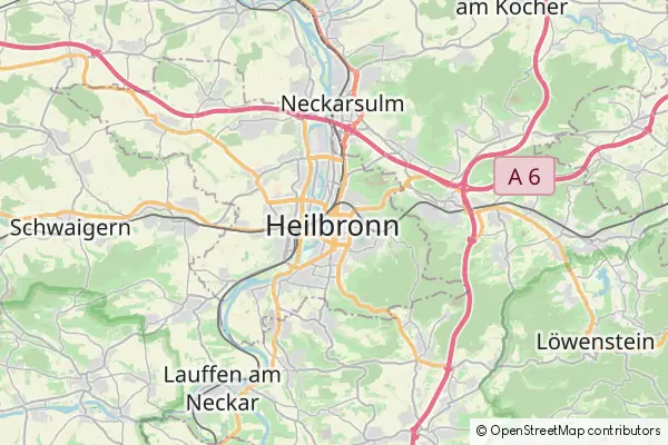 Mapa Heilbronn