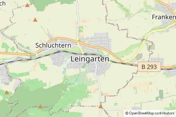 Mapa Leingarten