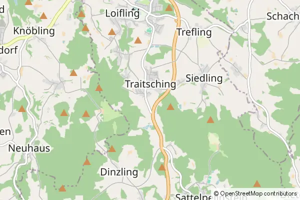 Mapa Traitsching