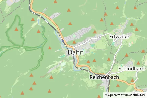 Mapa Dahn