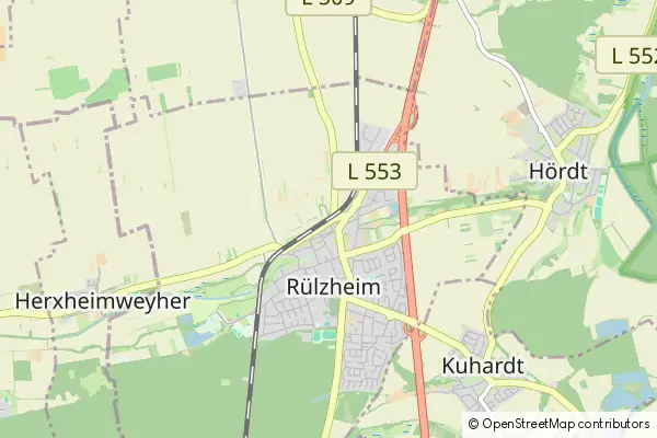 Mapa Rulzheim