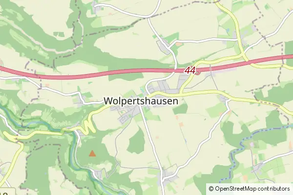 Mapa Wolpertshausen